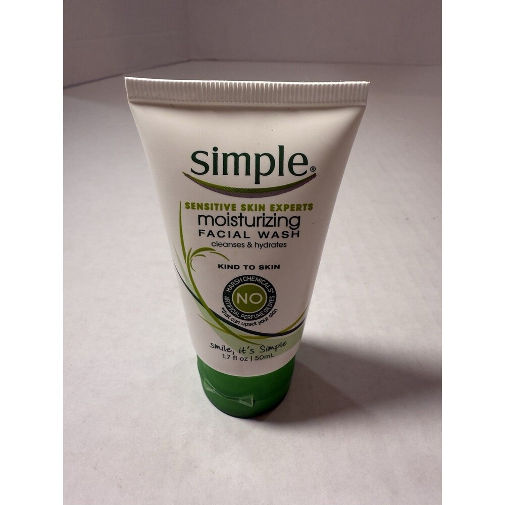 Simple Kind To Skin Moisturising Facial Wash 50ML / 1.7FLOZ Sensitive Skin